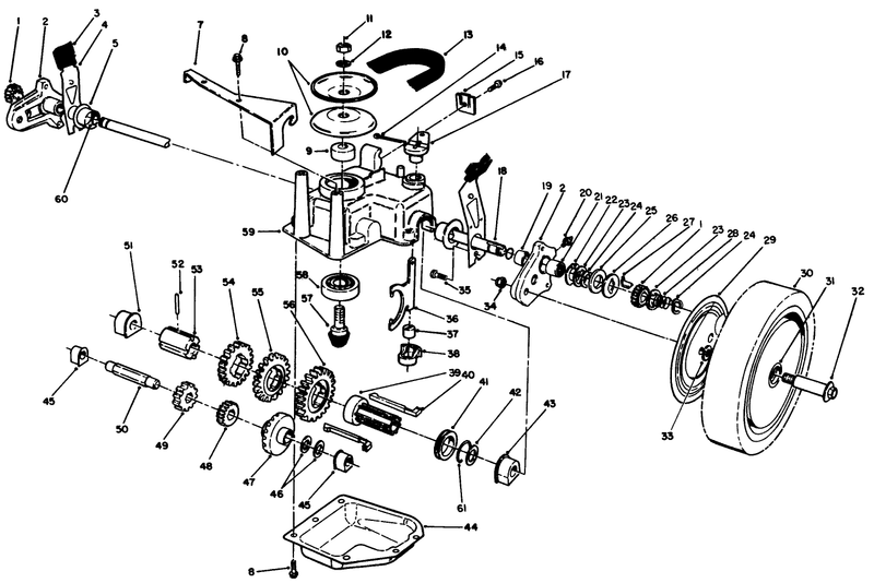 Gear Case Assembly
