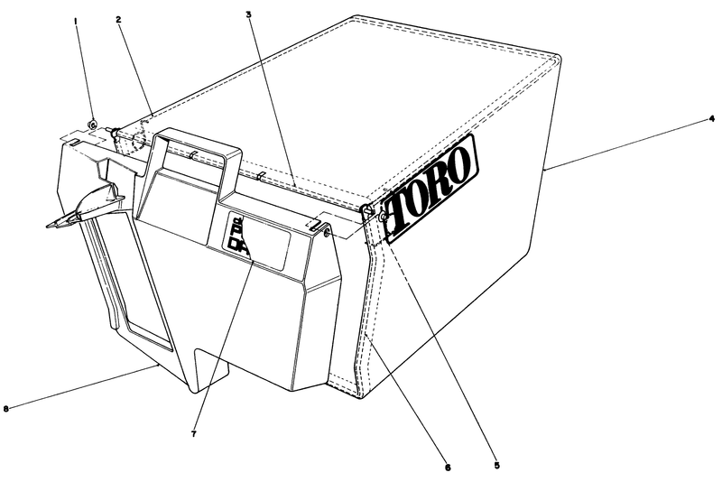 Grass Bag Assembly N0 43 0018