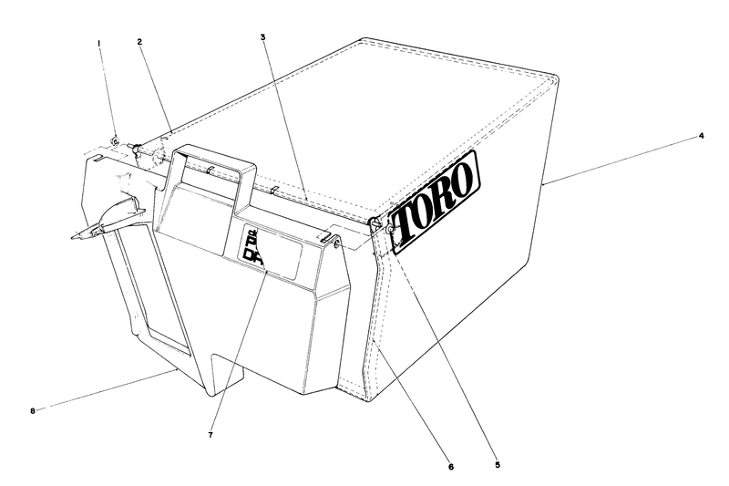 Grass Bag Assembly No 43 0018