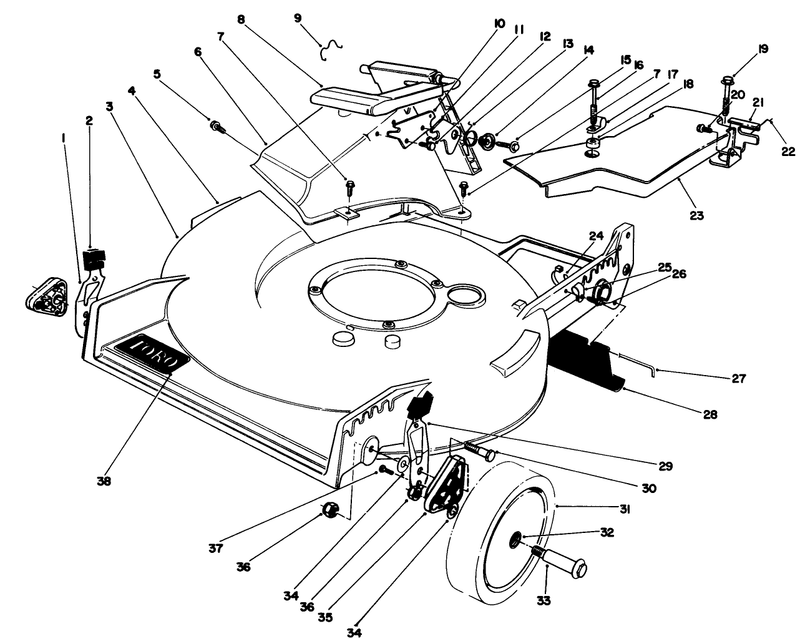 Housing Assembly serial No 9003508 9099999