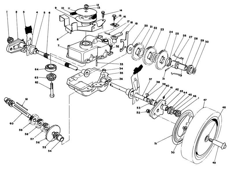Gear Case Assembly