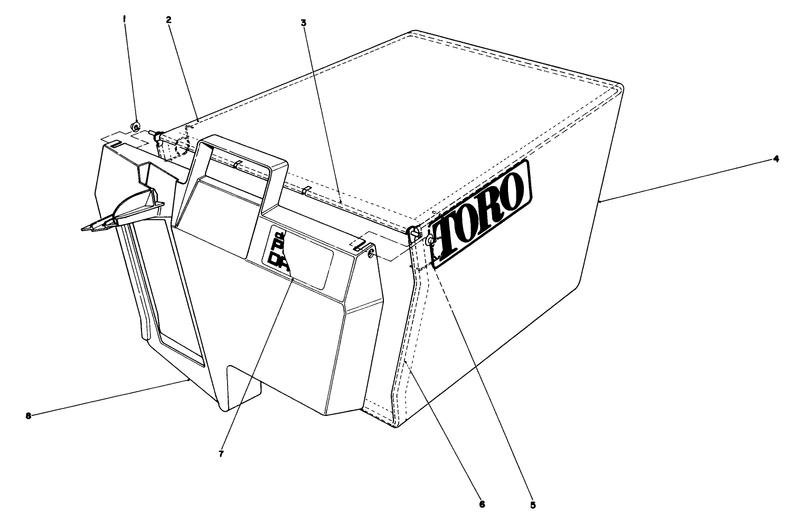 Grass Bag Assembly No 11 0189