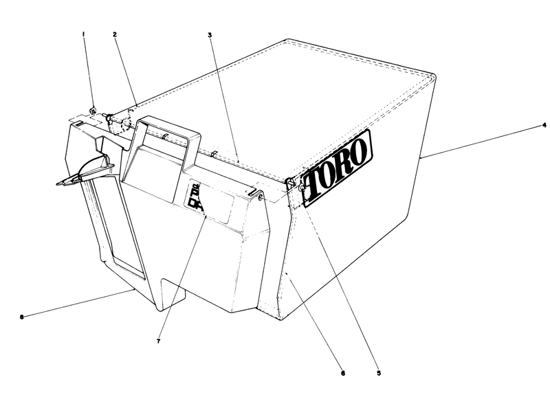 Grass Bag Assembly No 11 0189