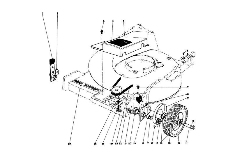 Front Wheel And Pivot Arm Assembly