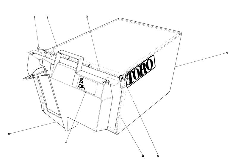 Grass Bag Assembly No 11 0189