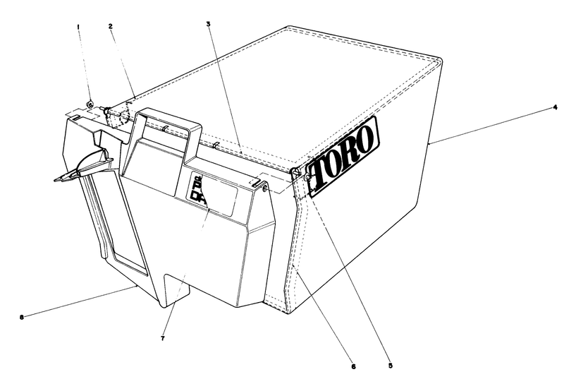 Grass Bag Assembly No 11 0189