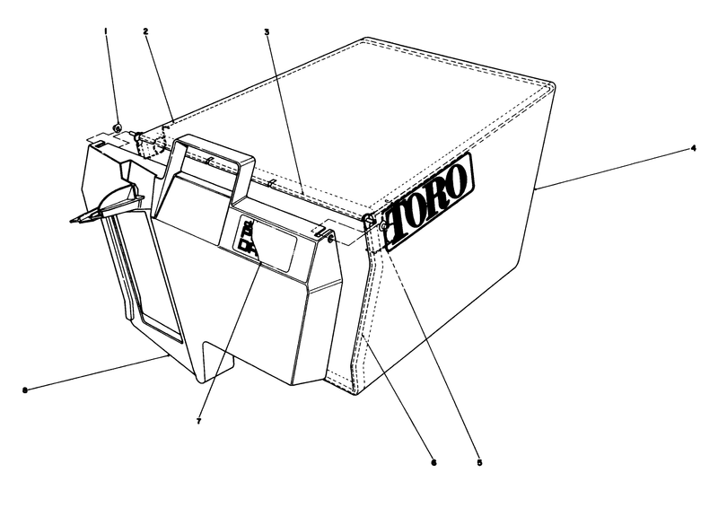 Grass Bag Assembly No 11 0189