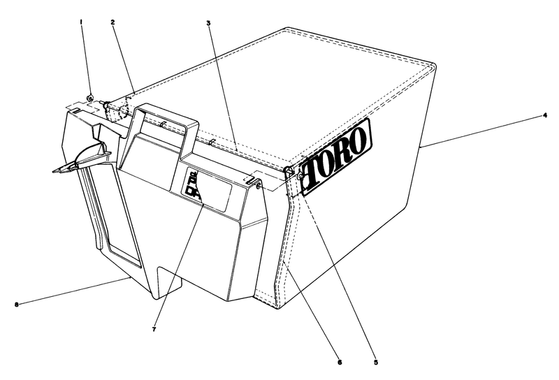 Grass Bag Assembly No 11 0189