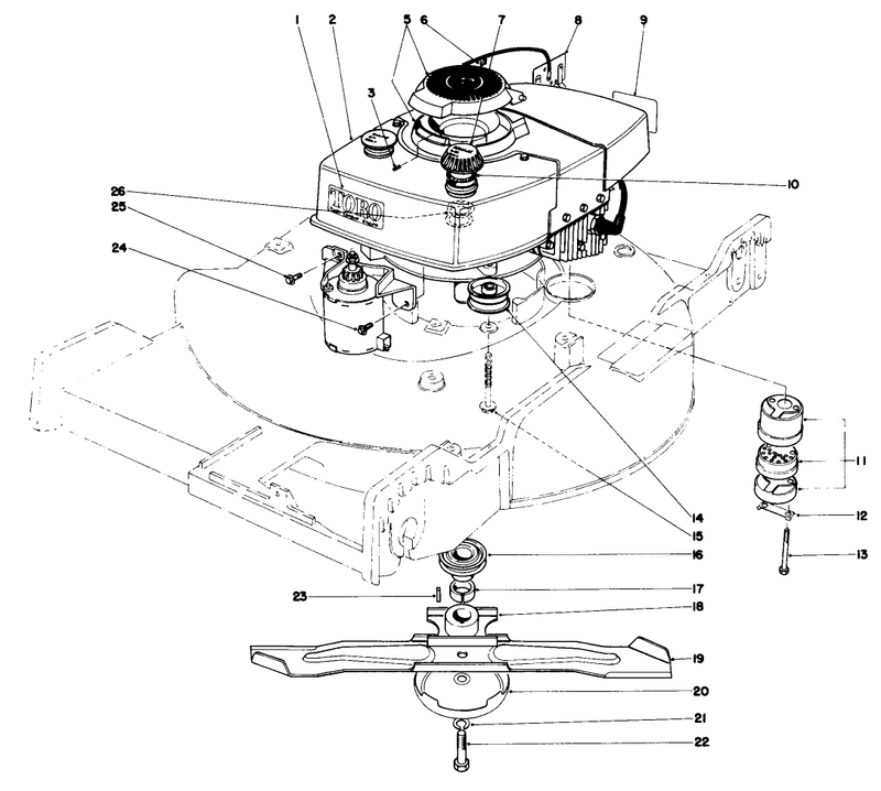Engine Assembly model 20696