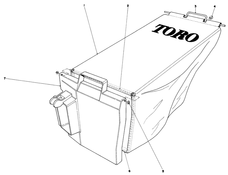 Grass Bag Assembly