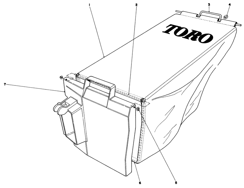 Grass Bag Assembly