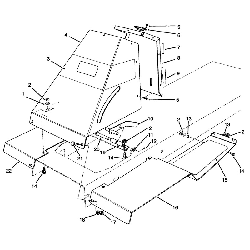 Front Tower Assembly