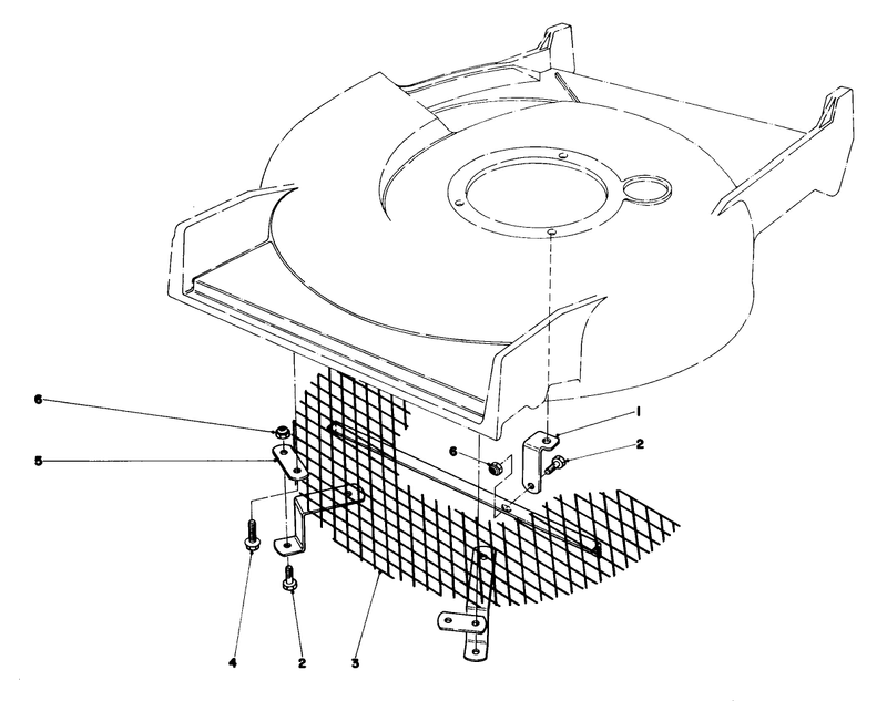 Leaf Shredder Kit No 59105 optional