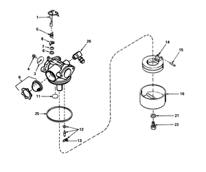 Carburetor No 632050