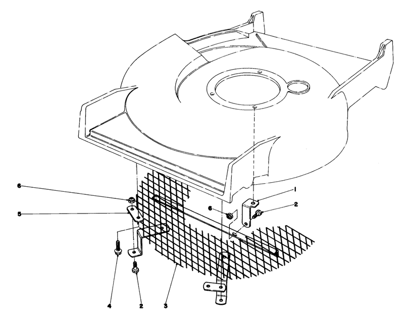 Leaf Shredder Kit No 59105 optional