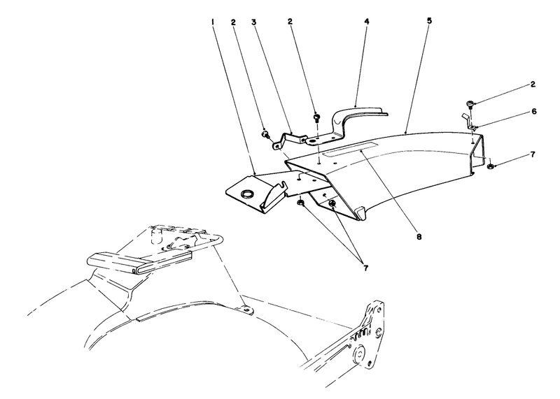 Side Discharge Chute Model No 59108 optional