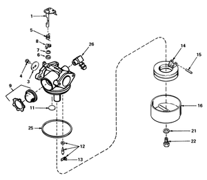Carburetor No 632050