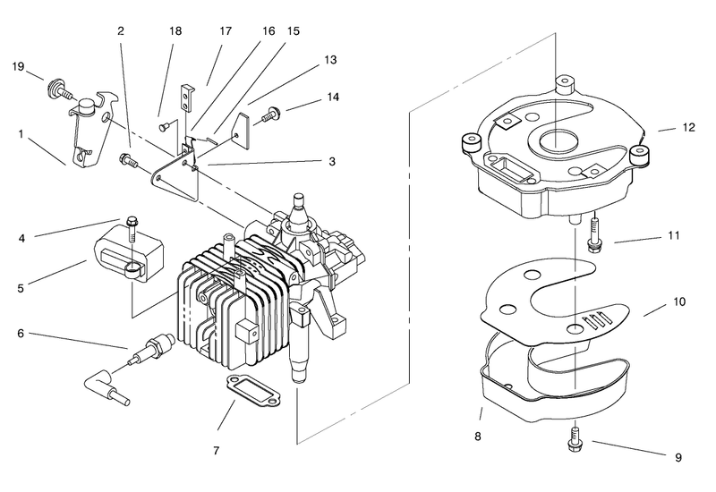 Muffler and Brake Assembly