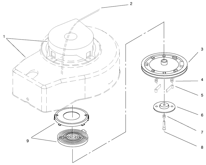 Recoil Starter Assembly