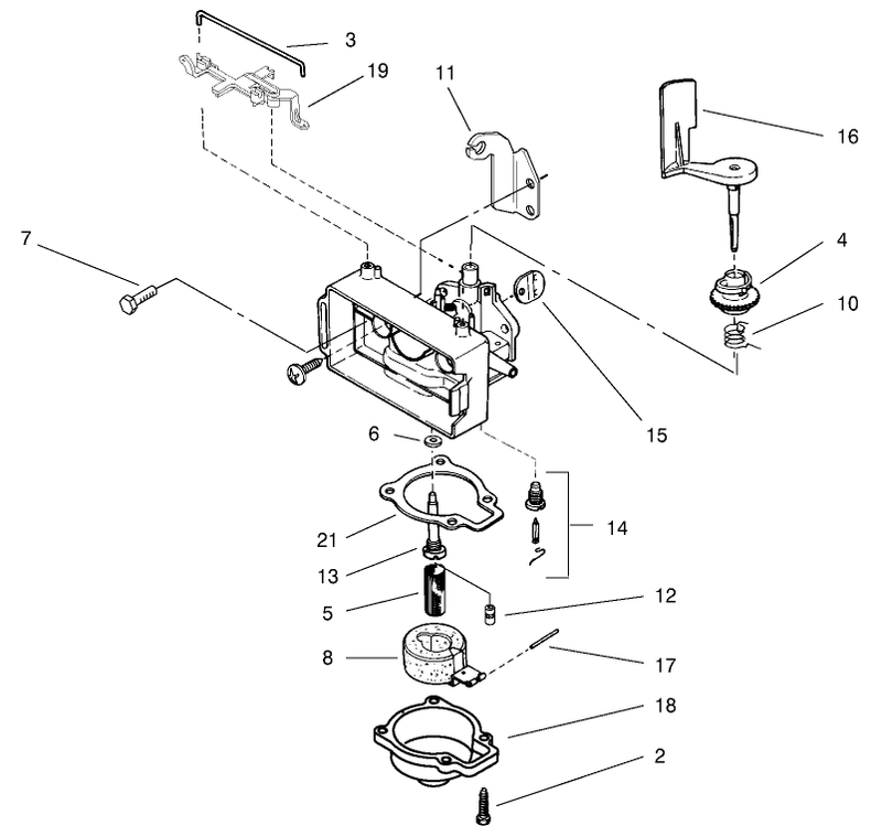 Carburetor Assembly No 93 4331