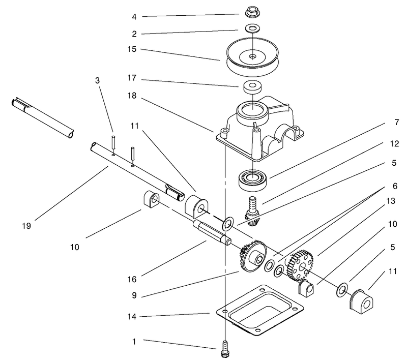 Gear Case Assembly No 92 7735