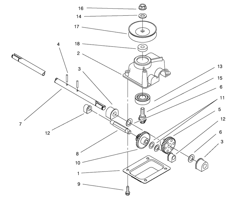 Gear Case Assembly