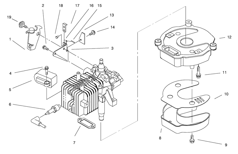 Muffler and Brake Assembly