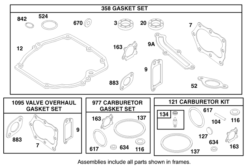 Engine Briggs and Stratton Model 12u802 0639 01