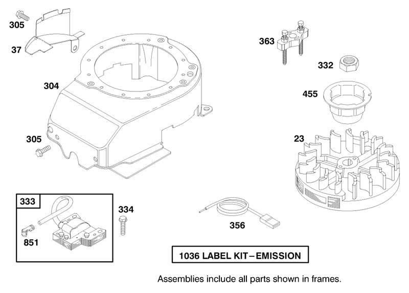 Engine Briggs and Stratton Model 12u802 1739 E1