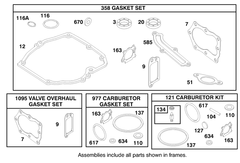 Engine Briggs and Stratton Model 12u802 1739 E1