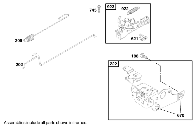Engine Briggs and Stratton Model 12u802 1740 E1