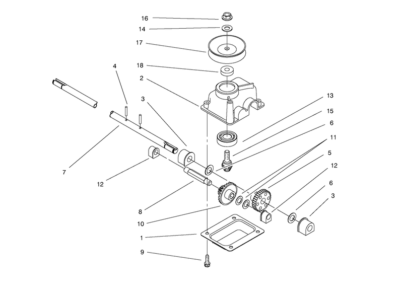 Gear Case Assembly