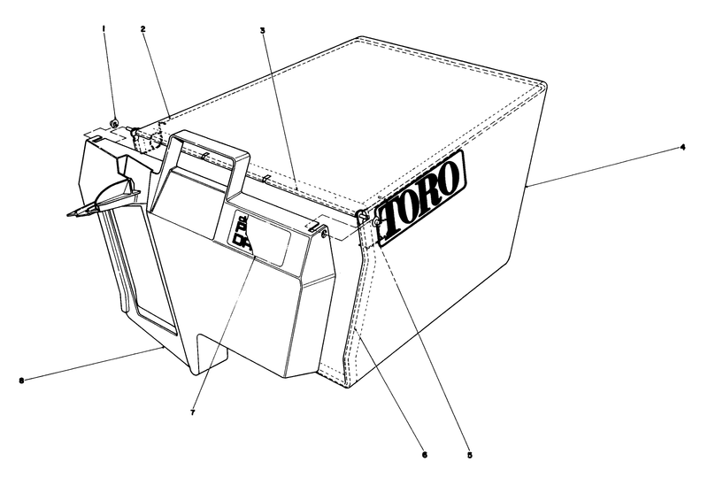 Grass Bag Assembly No 11 0189