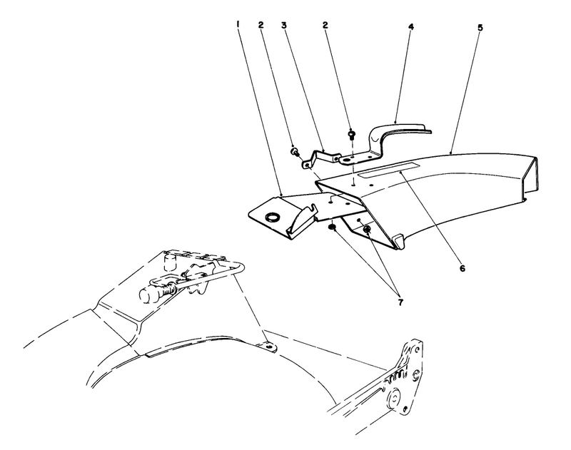 Side Discharge Chute Model No 59108 optional