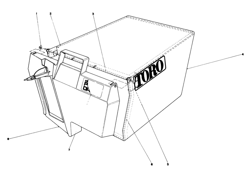 Grass Bag Assembly No 11 0189