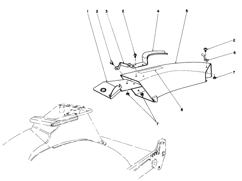 Side Discharge Chute Model No 59108 optional