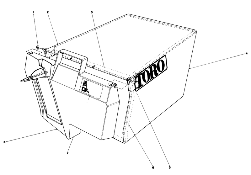 Grass Bag Assembly No 11 0189
