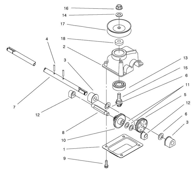 Gear Case Assembly