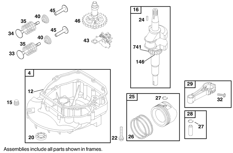 Engine Briggs and Stratton Model 12u802 1740 E1
