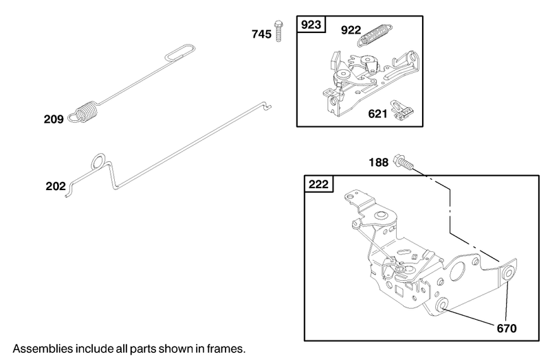 Engine Briggs and Stratton Model 12u802 1740 E1