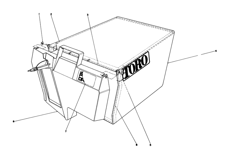 Grass Bag Assembly No 11 0189