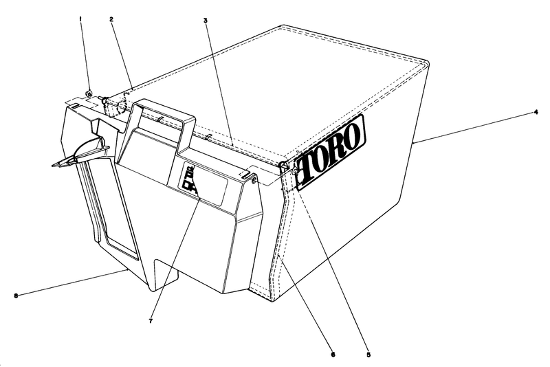 Grass Bag Assembly No 11 0189