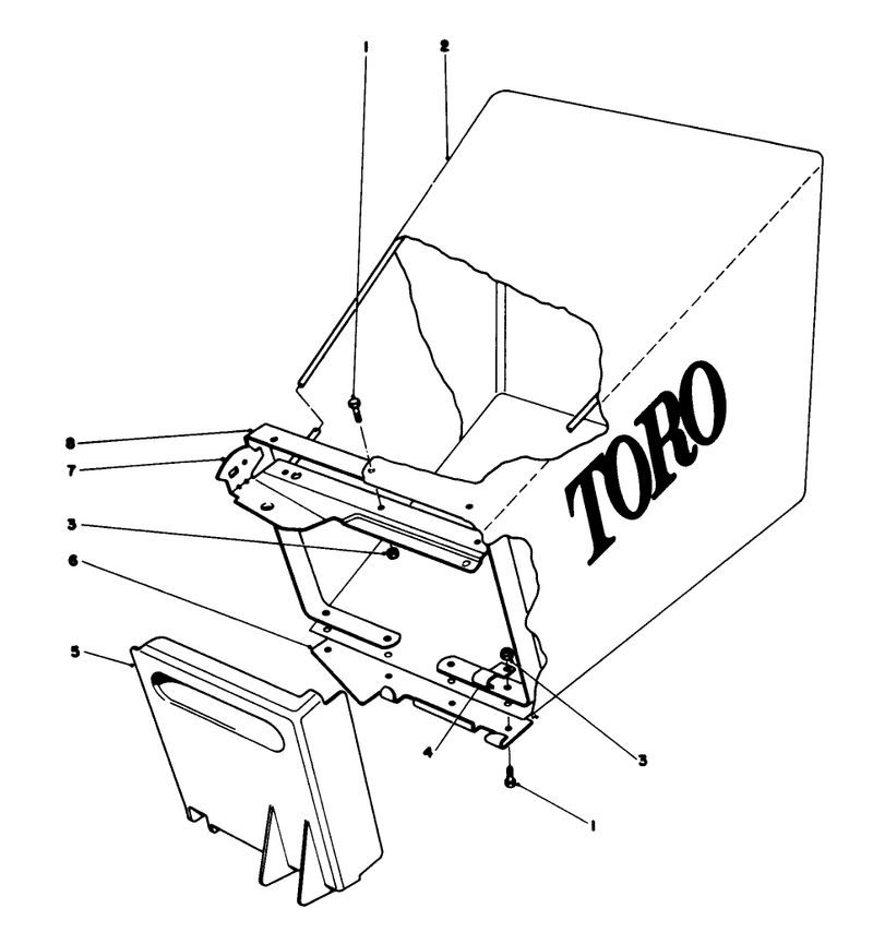 Grass Bag Assembly