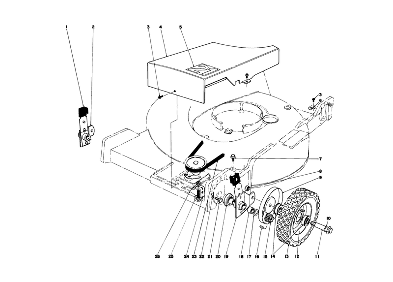 Front Wheel And Pivot Arm Assembly