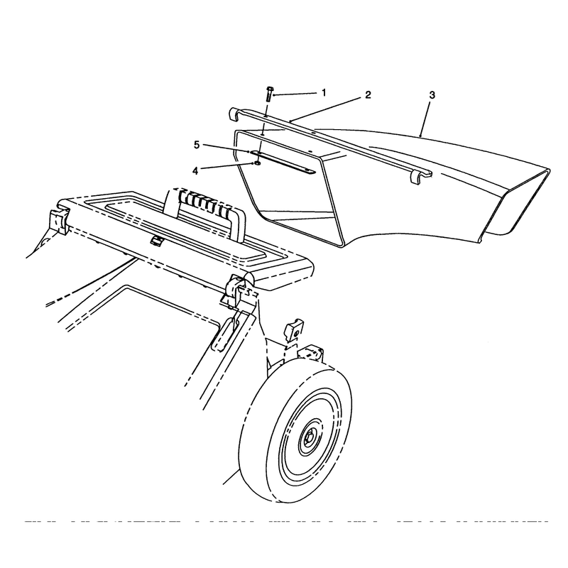 Side Discharge Chute Model No. 59112 (optional)