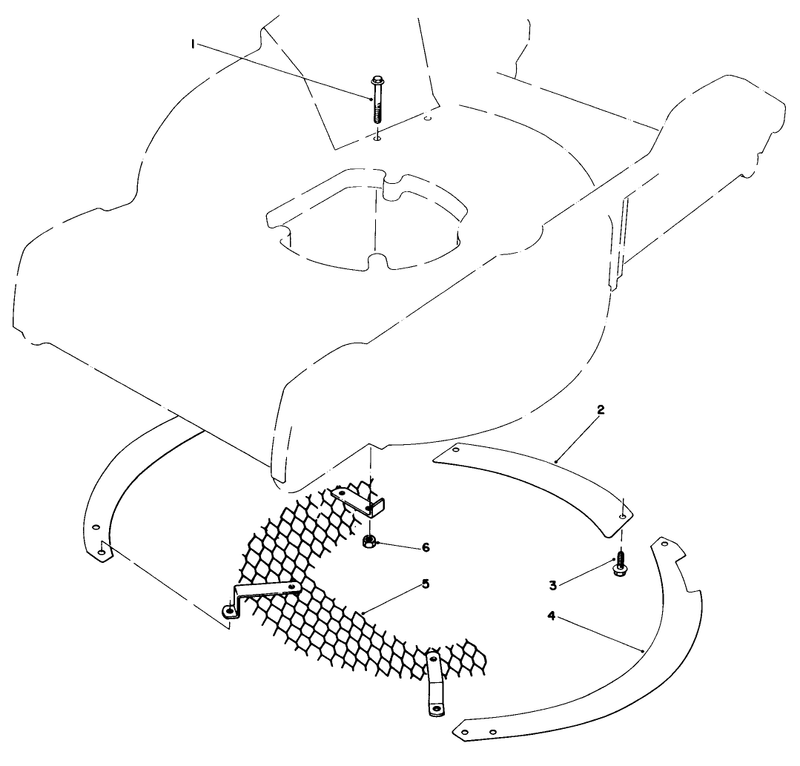 Leaf Shredder Kit No 59101 optional