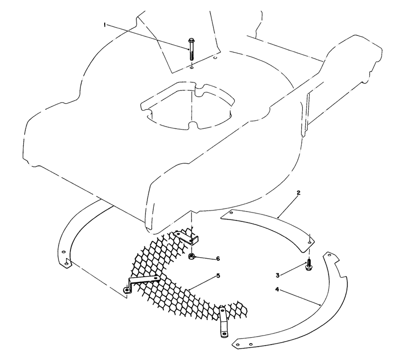 Leaf Shredder Kit No 59101 optional