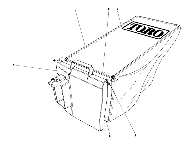 Grass Bag Assembly No 33 2996