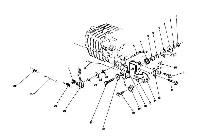Governor Assembly engine No 47pg6
