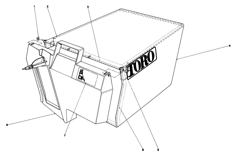 Grass Bag Assembly No 11 0189